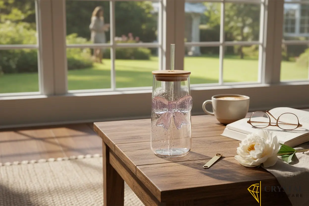 Bow Sipper Glass 